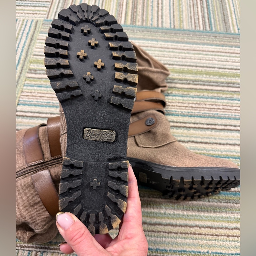 Blowfish Malibu Rider Moto Boots | Buckle Strap Vegan Boots | Size 7 - Picture 15 of 15